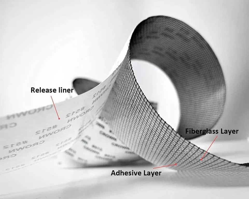 Mesh Roll Tape Window Repair Patch