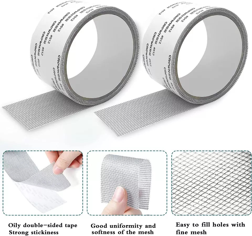 Mesh Roll Tape Window Repair Patch