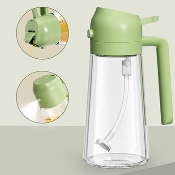 2-In-1 Oil Sprayer Bottle Designed For Cooking Oil