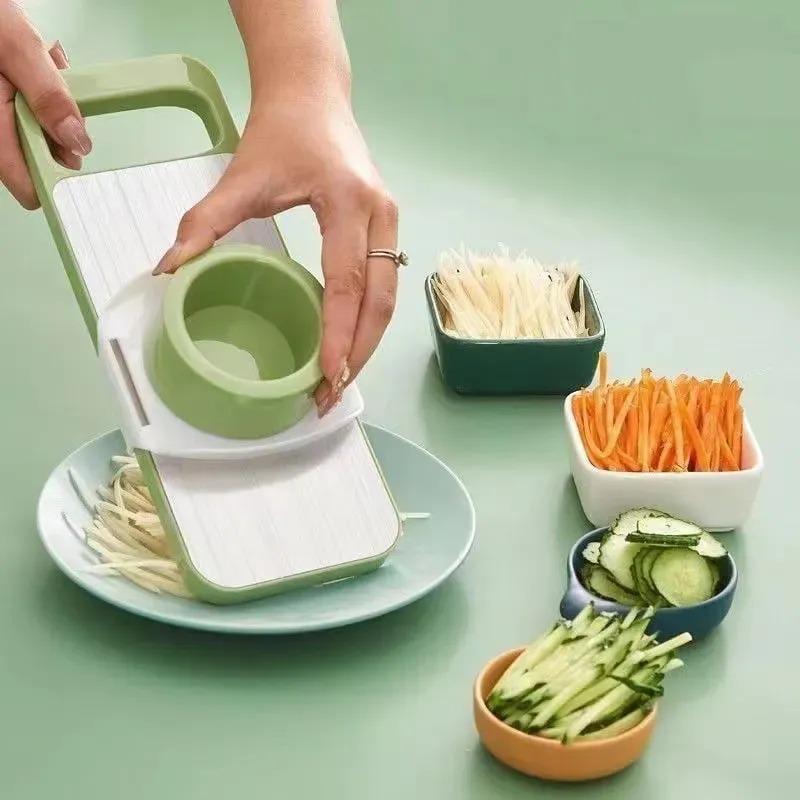 Vegetable Slicer 5 In 1, Multipurpose Kitchen Tool for Food Preparation