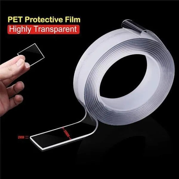 Double Side Nano Tape Strong Adhesive Transparent