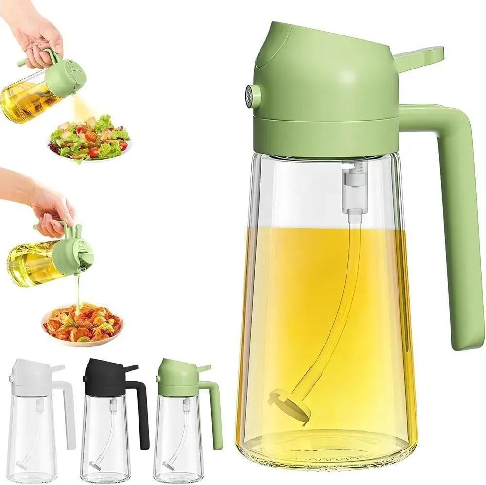 Dripless Oil Dispenser Bottle Glass Kitchen Essential