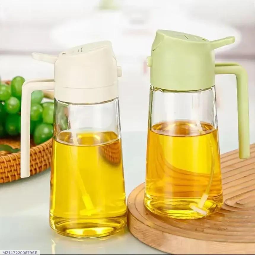 Dripless Oil Dispenser Bottle Glass Kitchen Essential