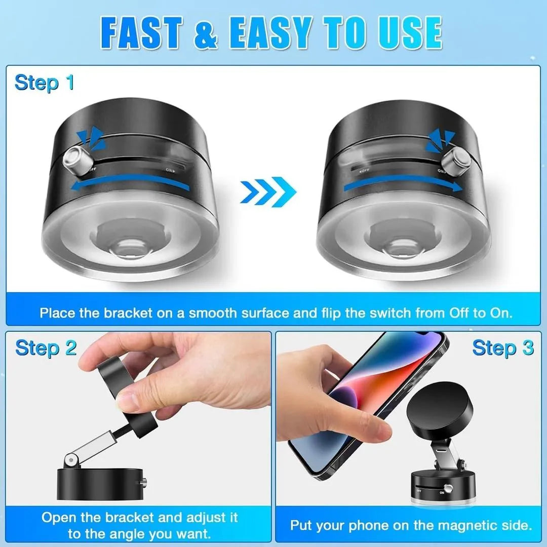 Car Dashboard 360° design Magnetic Suction Mobile Phone Holder