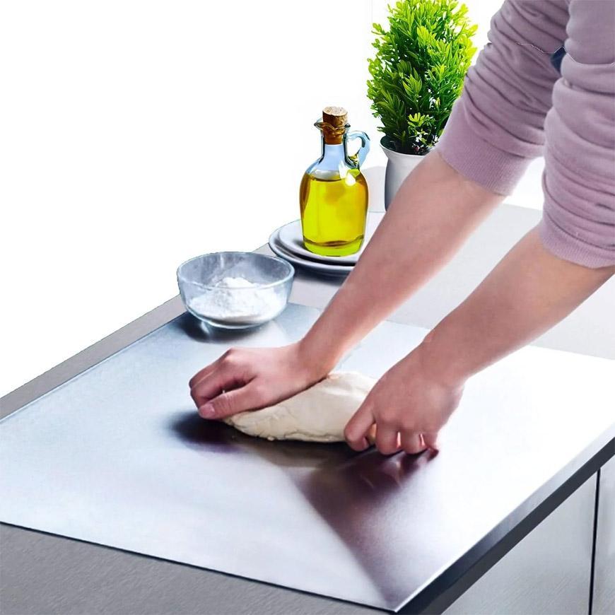Stainless Steel Cutting Board 30x38cm for Kitchen