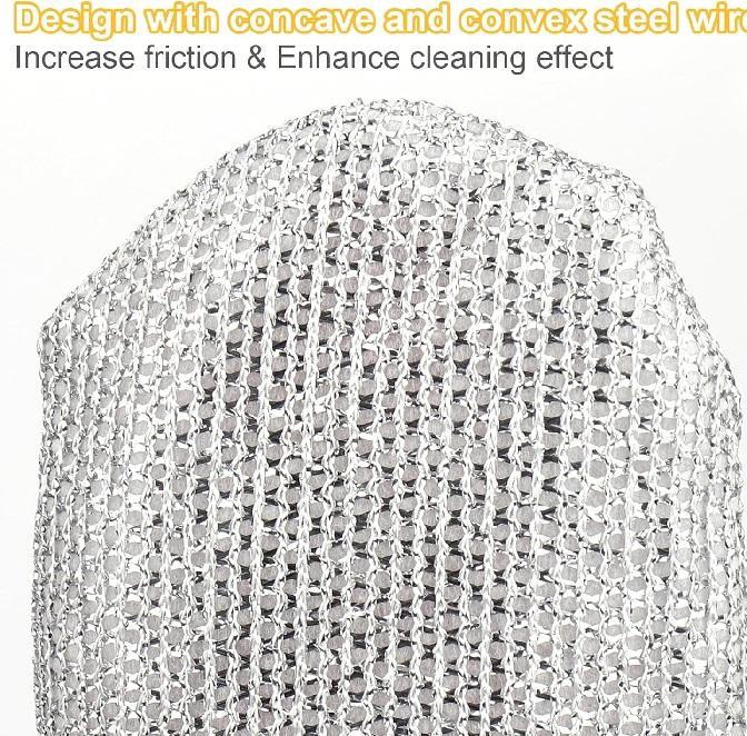 Cleaning Steel Wire Glove