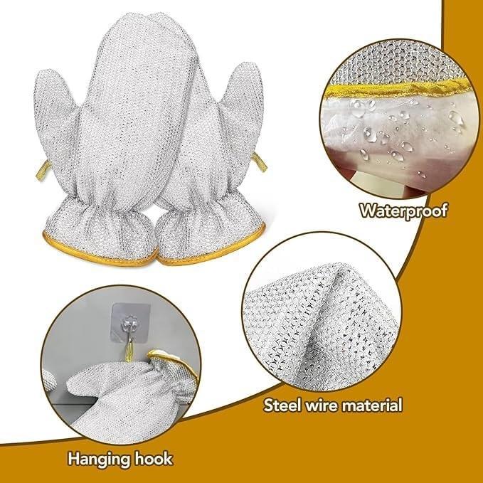 Cleaning Steel Wire Glove
