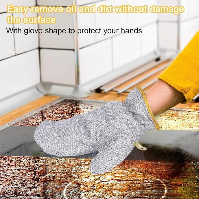 Cleaning Steel Wire Glove