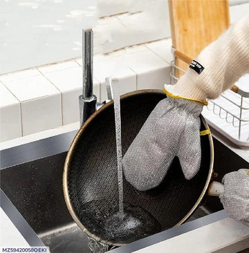 Cleaning Steel Wire Glove