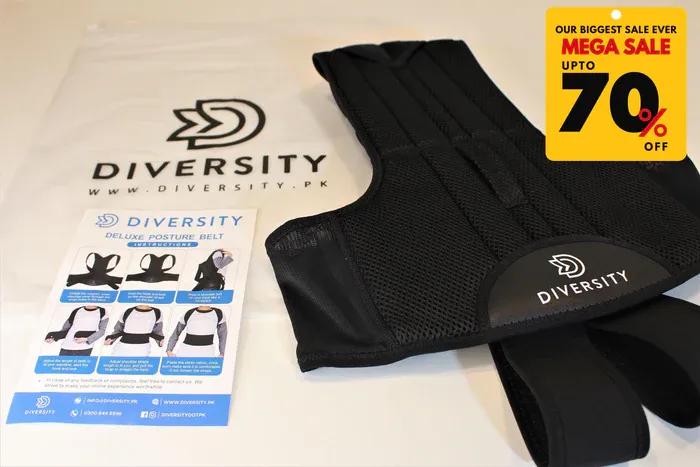 Durable Black Back Support Belt  for Ultimate Comfort and Pain Relief