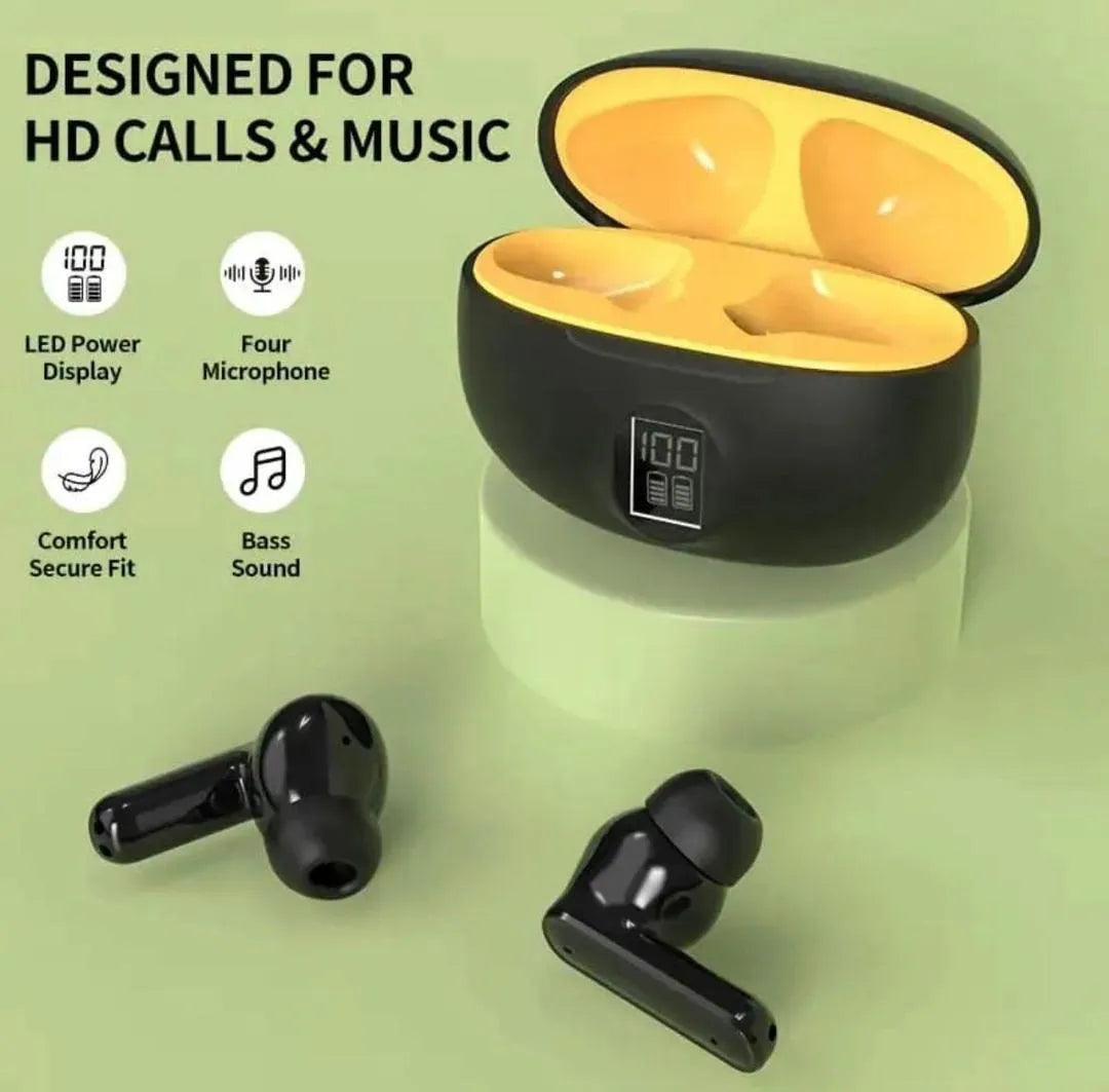 Bluetooth 5.3 Wireless Earbuds Black
